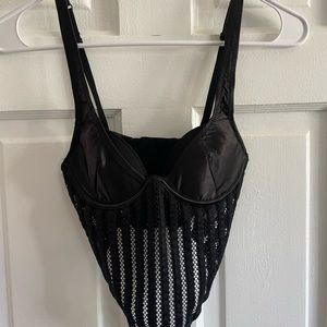 pretty little thing corset top